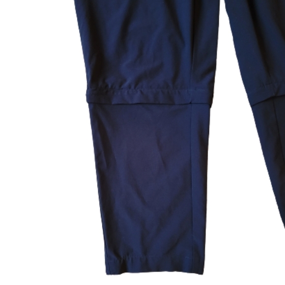 PENNINGTONS ACTIVEZONE Black Zip Convertible Leisure Pants, Size X - Picture 3 of 11